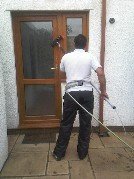 Crystal Vision Window Cleaning Concept O2 system in action